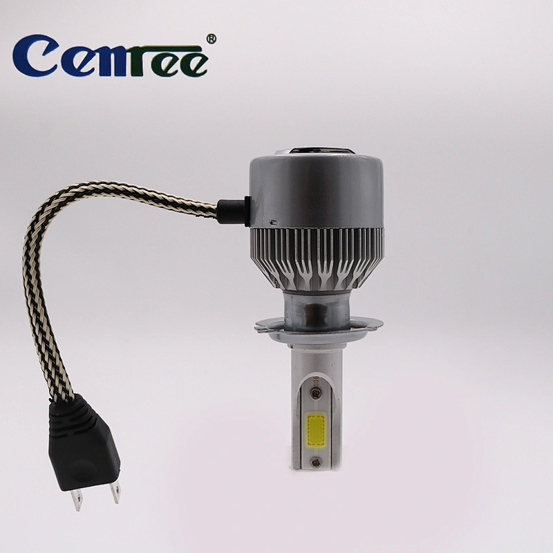 CENREE 1件LED汽车前灯3800lm 36W灯泡H7替换汽车前照灯汽车LED灯雾灯6500K