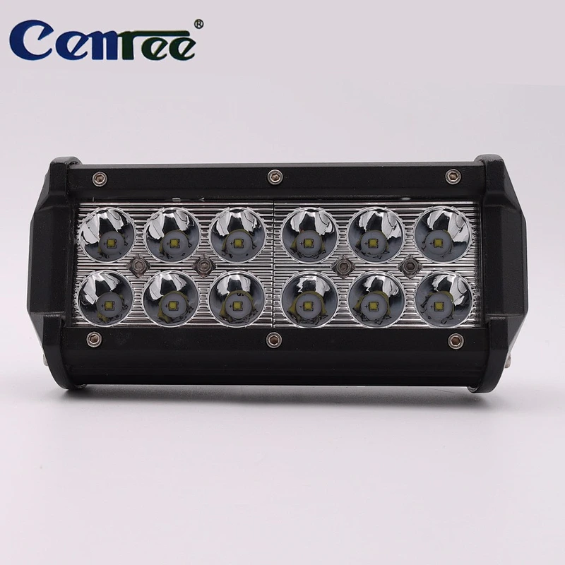 CENREE 1PCS 9-30V 36W LED工作灯条IP67防水Led梁用于拖拉机越野4WD 4x4卡车SUV ATV