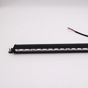 CENREE 54W Slim Line Single Row Series Off Road Driving Work Light Bar 3W LED Lumen Great For Jeep Cabin/Boat/SUV
