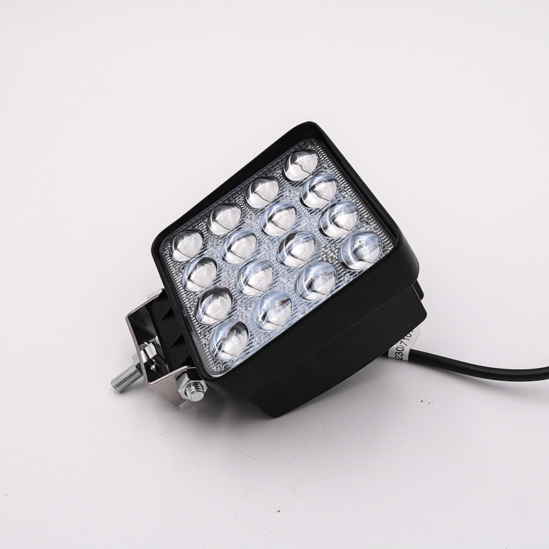 CENREE 1pcs 48W 1900LM IP67 6000K LED条形LED工作灯条LED汽车Foglight用于越野ATV拖拉机Tra