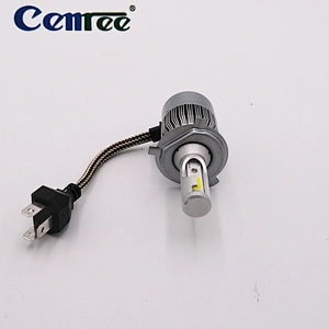 CENREE 3800 Lumens Extremely Bright CREE Chipsets H4 LED Fog Light Bulbs for DRL or Fog Lights,White (H4)