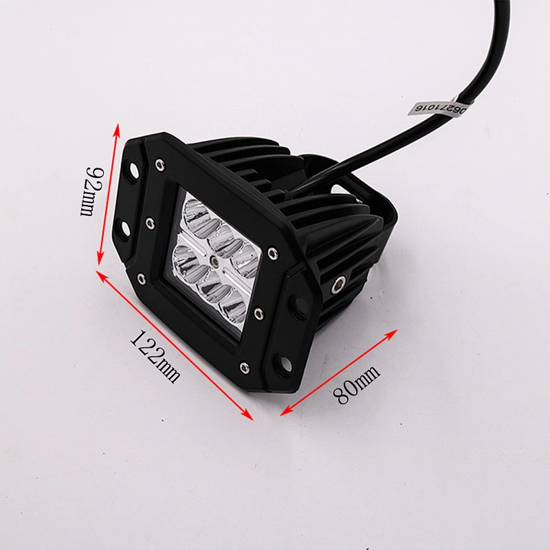 CENREE 18w Flush Mount Led Car Work Light Fog Lamp Headlamps for Jeep Truck Tacoma Bumper