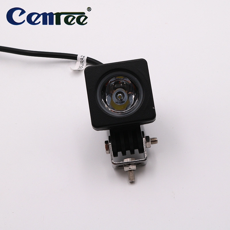 CENREE 10W维修灯摩托车灯方形小射灯LED工作灯