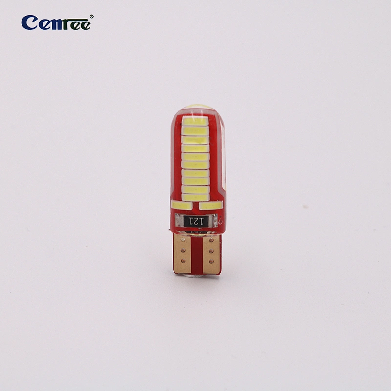 CENREE LED Bulb 1W 24*4014 SMD Equivalent Silicone Coated Shatterproof 200 Lumens DC 12V