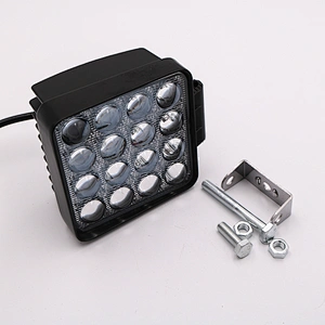 CENREE 1pcs 48W 1900LM IP67 6000K LED条形LED工作灯条LED汽车Foglight用于越野ATV拖拉机Tra