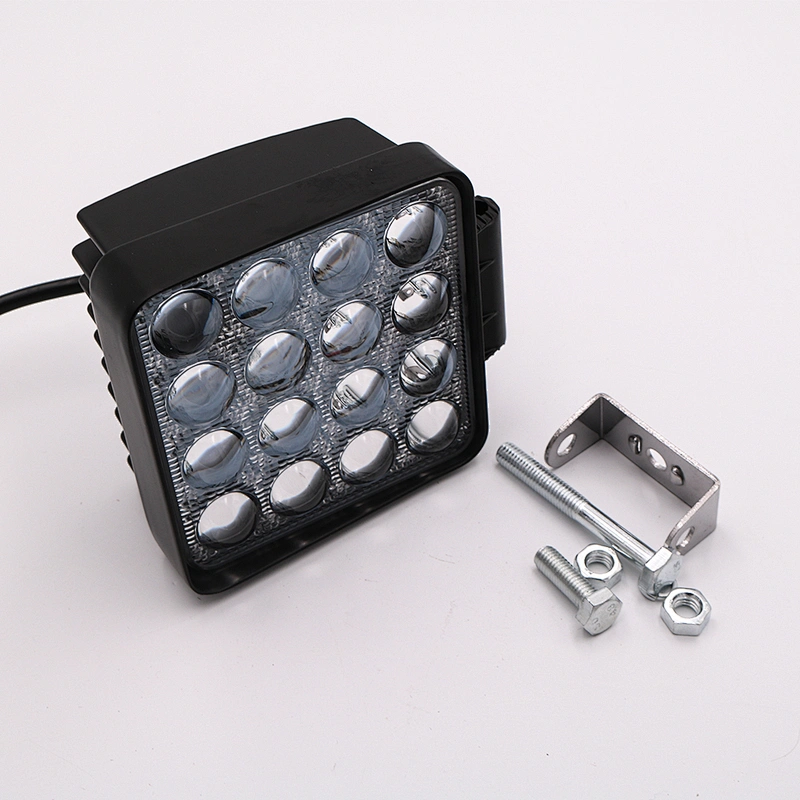 CENREE 1pcs 48W 1900LM IP67 6000K LED条形LED工作灯条LED汽车Foglight用于越野ATV拖拉机Tra