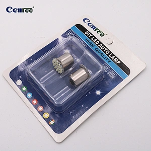 CENREE 10PCS Classy Autos 1156 LED White Car Stop Light Headlight