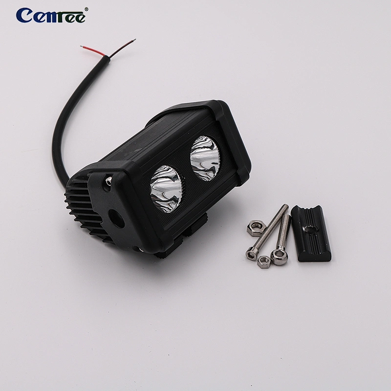 CENREE 1pcs LED light bar 20W IP67 300LM 6000K Spot Light for Motorcycle Car Tractor Boat Off Road Truck ATV Work Light Lamp