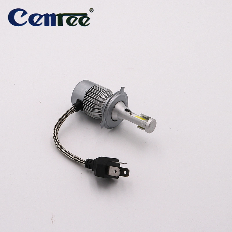 CENREE 3800 Lumens Extremely Bright CREE Chipsets H4 LED Fog Light Bulbs for DRL or Fog Lights,White (H4)