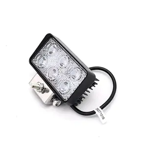 CENREE 1Pcs 18W 1300LM 9-30V IP67 6000K Spot LED Beams Worklight for Off Road ATV Motorcycle Car Truck LED Light