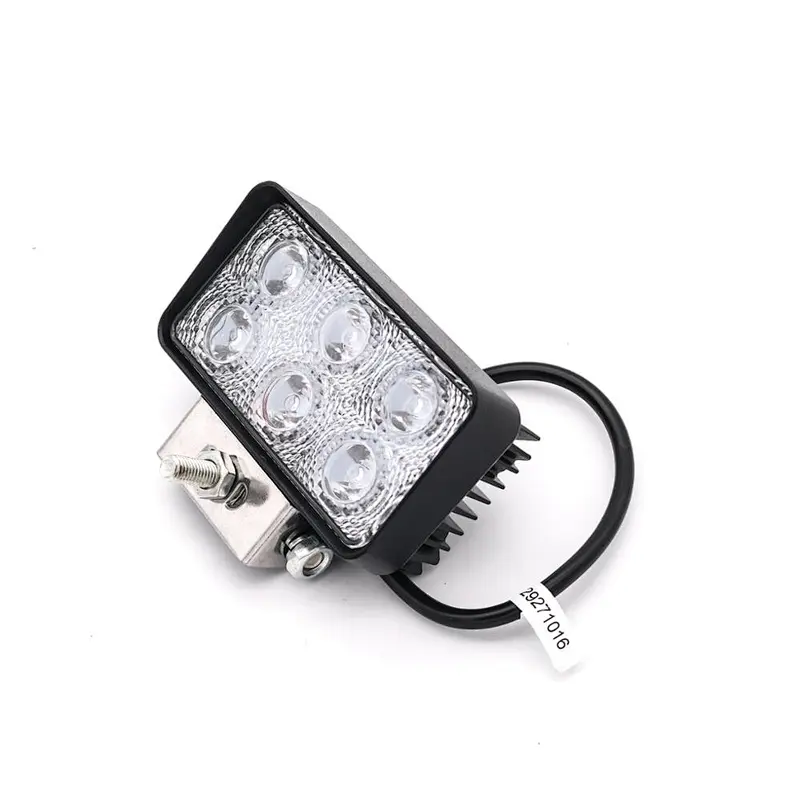 CENREE 1Pcs 18W 1300LM 9-30V IP67 6000K Spot LED Beams Worklight for Off Road ATV Motorcycle Car Truck LED Light