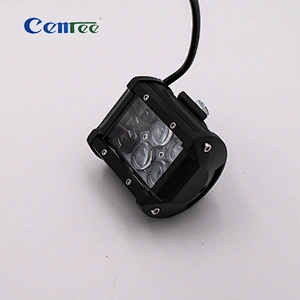 CENREE 1pcs Light Bar 18W IP67 1620LM Motorcycle Tractor Boat Off Road 4WD 4x4 Truck SUV ATV Spot Light LEDWork Light Lamp