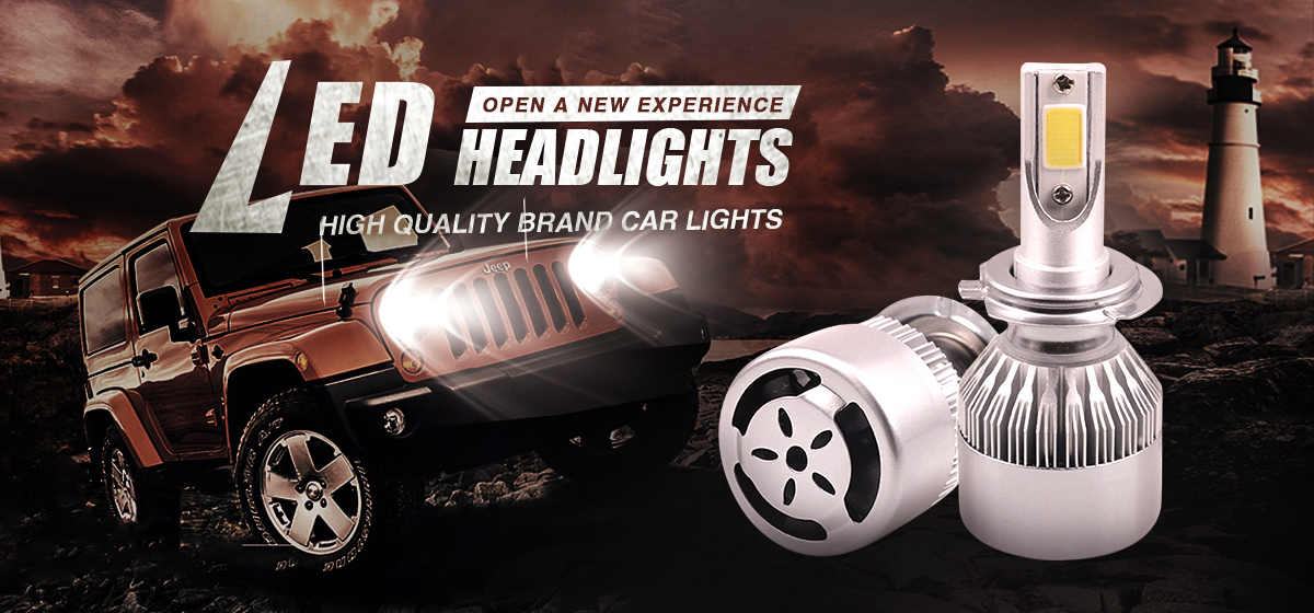 LED Headlights high quality brand car lights