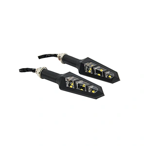Yellow Flash Led Indicator Lights Turn Signal Lamp For Motorbike/scooter Motorcycle Mirror Turn Signals