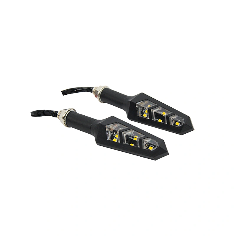 Yellow Flash Led Indicator Lights Turn Signal Lamp For Motorbike/scooter Motorcycle Mirror Turn Signals