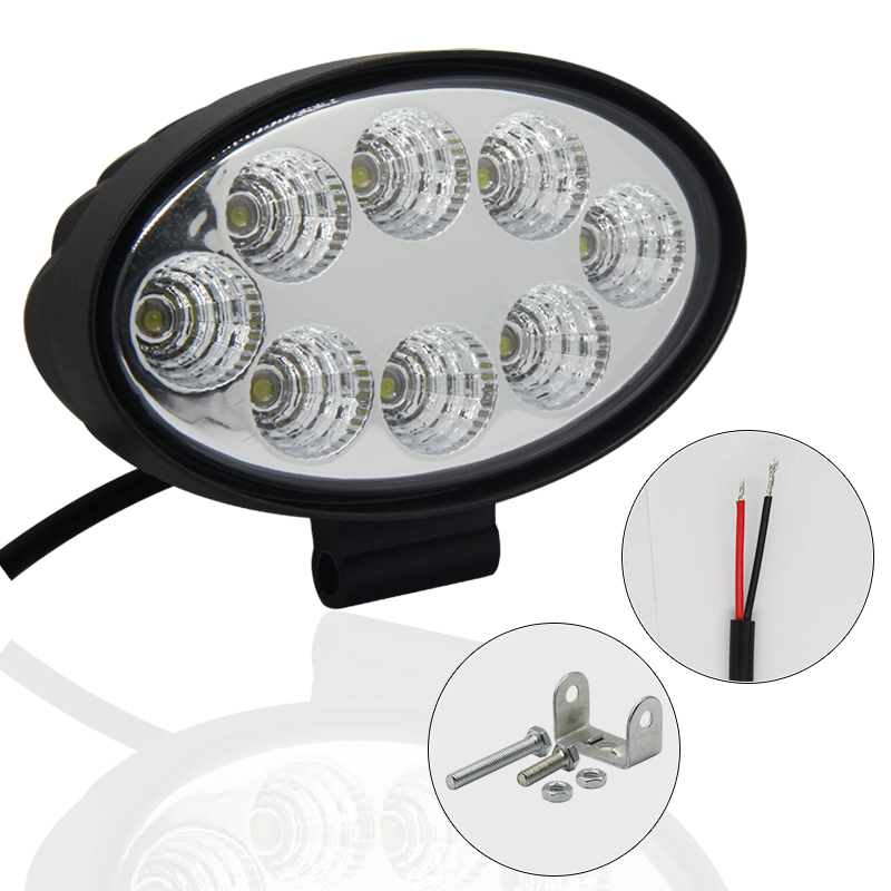 24w Led Light bar 12v 24v 4d high quality car Led  IP68 offroad driving led work light for all cars