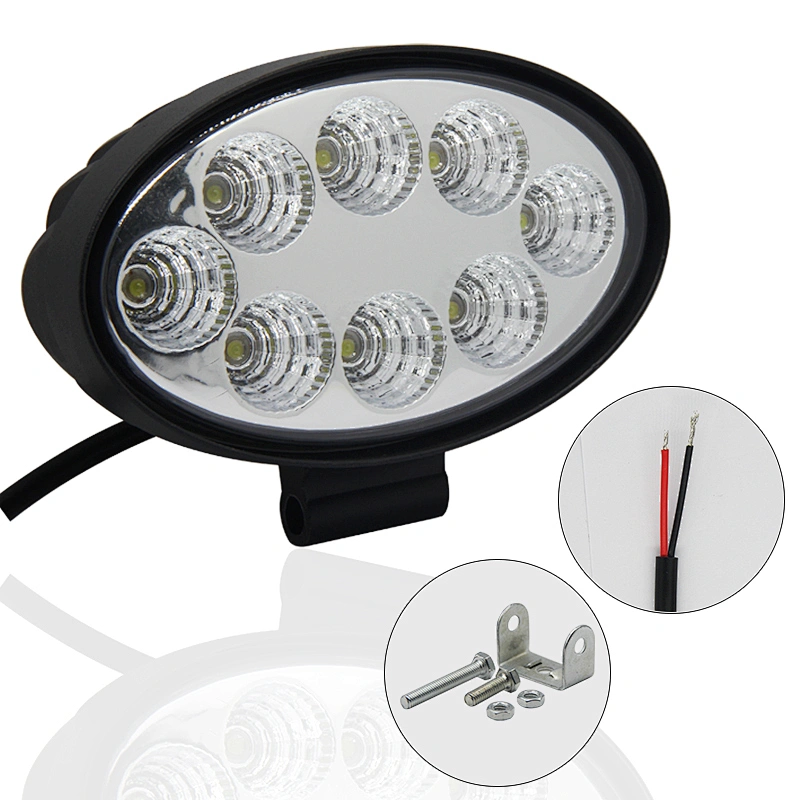 24w Led Light bar 12v 24v 4d high quality car Led  IP68 offroad driving led work light for all cars