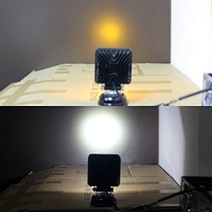 Auto Lighting System 12v-24v 48w Spot Flood Led Work Light 25mm 35mm 45mm  Led Headlight For  Tractor/off Road/car
