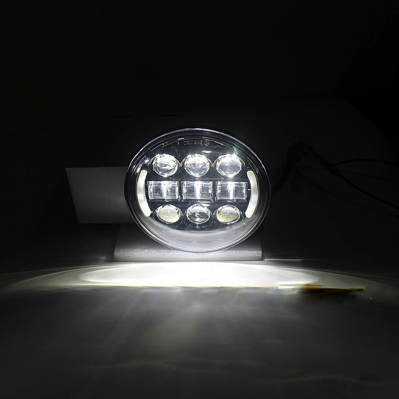 30w motorcycle front head light high low beam led for Harley motorcycle headlight