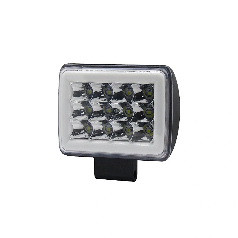 2021 New Automobile led working light 12LED 36W with aperture explosion flash off road vehicle motorcycle refitting light