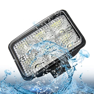 Wholesale car led luces led para vehiculo luz led trabajo carros faros con lupa led work light 18w 30w 45w