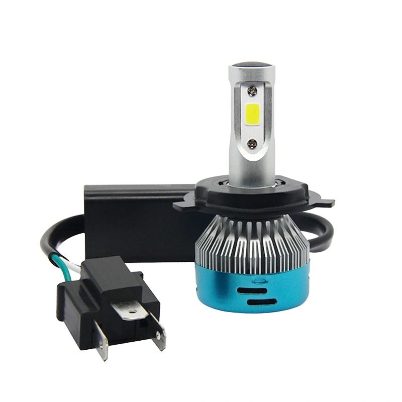 2021 Pair M9 DC/AC 10-80V 9003 H4 Motorcycle LED Headlight Bulb Kit 6000K White for Motorcycle Headlamp