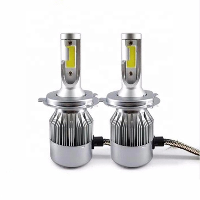 Top selling  C6 Kit Led 2 Focos Led H7 H4 9005 9006 Moto Led 7600lm