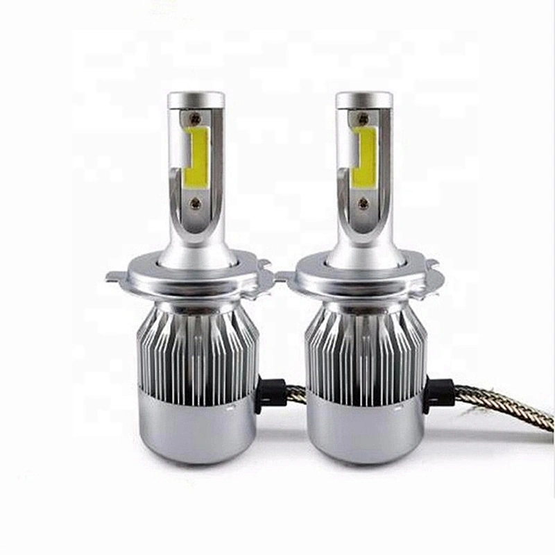 Top selling  C6 Kit Led 2 Focos Led H7 H4 9005 9006 Moto Led 7600lm