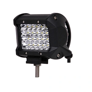 72W LED spotlight Flood Off road work light Bar truck boat tractor headlamp drl roof top bumper spotlight