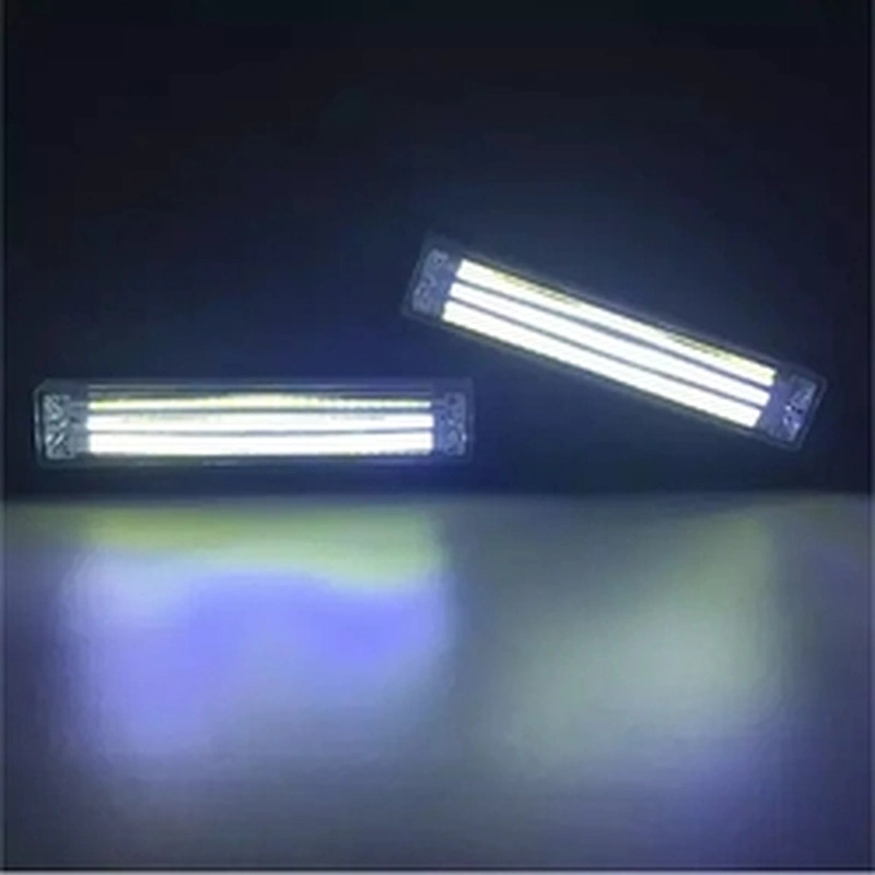 Waterproof Ip65 Red And Blue Led Grille Light Front Grille Led Strobe Flash Warning Light Auto Police Led Bar Emergency Light