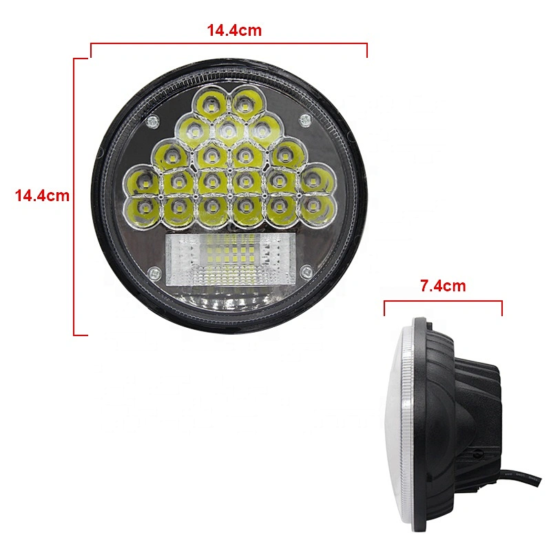 JIERUI car led work light para camion auto lighting system focos led luz trabajo luces led para vehiculo
