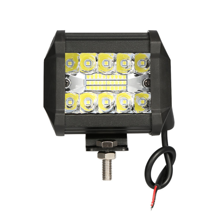 Factory Wholesale CAR LED Work Light 4 Inch 60W 20LED 6000K LED Light Bar for Truck Motorcycle SUV ATV Car Boat