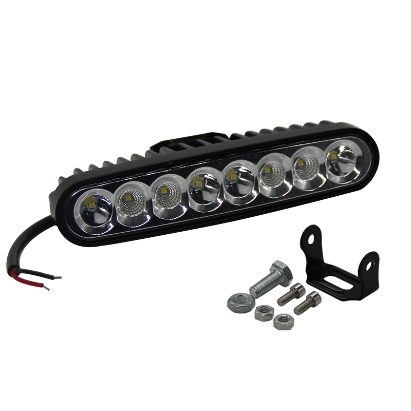 Hot Sale Car Led  24w Small Single-row Long Strip Maintenance Off-road Roof Modified Combolight