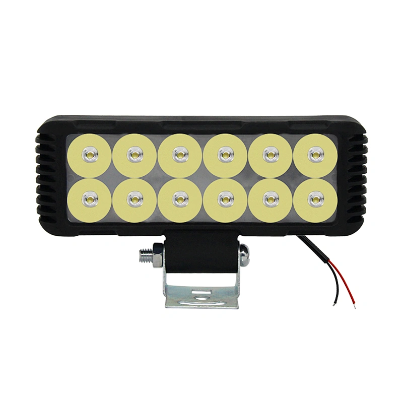 Car 2x6 Inch led headlight square led headlights 36w car led auto light bar
