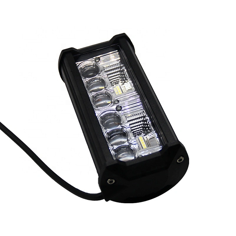 Luces led estrobatica blanca subwoofer barra led flash working light led luz faro para auto