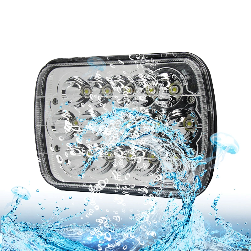 Automotive Lighting System  45w 5 Inch Work Lights For Trucks  Off-road Motorcycles Spotlight Driving Lights