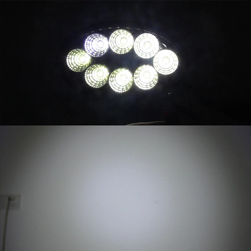 24w Led Light bar 12v 24v 4d high quality car Led  IP68 offroad driving led work light for all cars