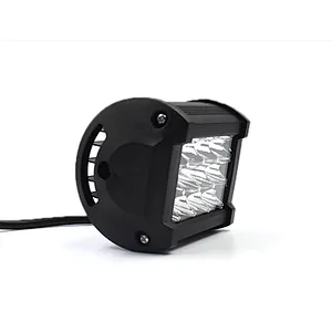 4inch Barras Cubos Led 36w Luz De Trabajo 12Focos 3 rows  OffRoad work Light bar Triple Row