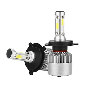 S2 H4 H7 H13 H11 9005 9006 8000LM Car LED COB Headlights Bulb Head Lamp Pure replacement kit white 6500K