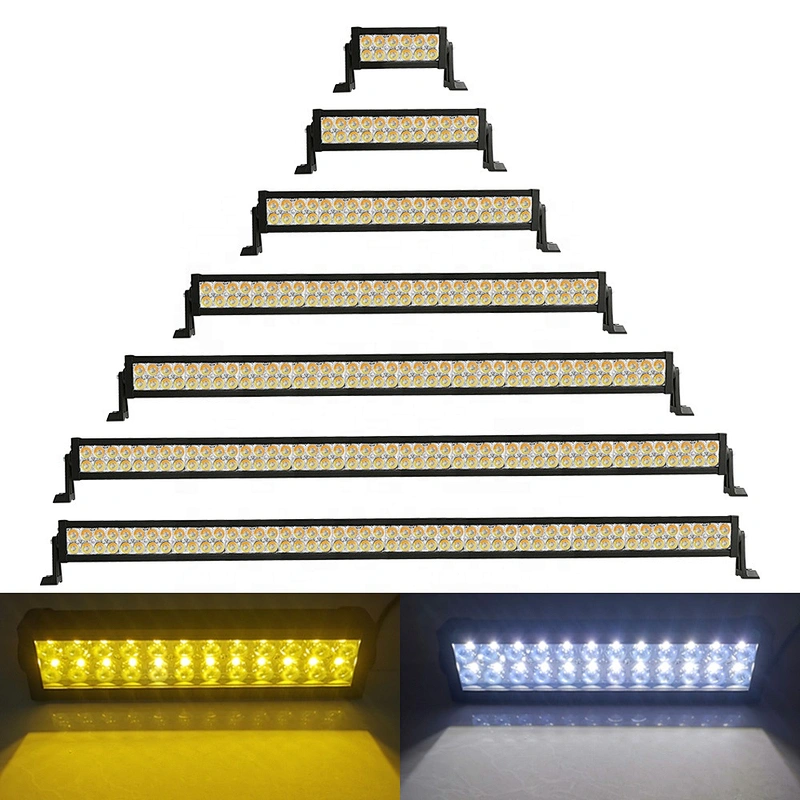 BARRA LED CARRO WHITE-YELLOW 5 FUNCIONES FLASH LUZ BAR LED LIGHTS