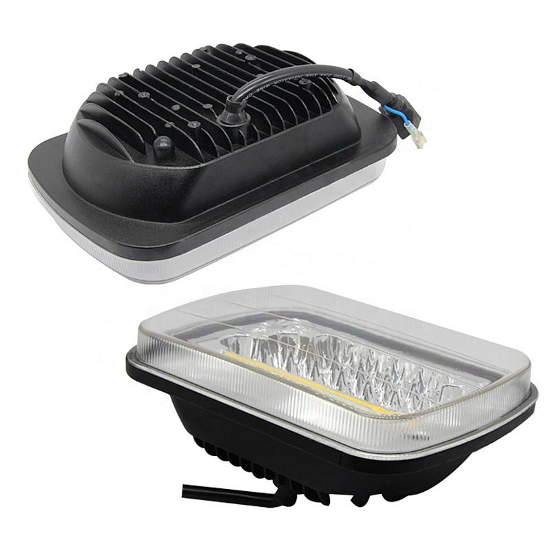Faro 60w 120w led faro auxiliar angel eyes blue yellow led for mercedes luz ojos de Angel led para moto truck