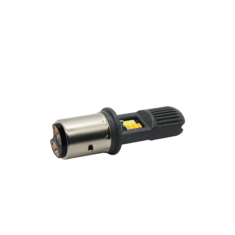 Factory Supply 12V-30V 6000K Moto Bulbs For MotorBike Scooter ATV COB HeadLamp LED Motorcycle Headlight H6 LED BA20D LED H4 LED