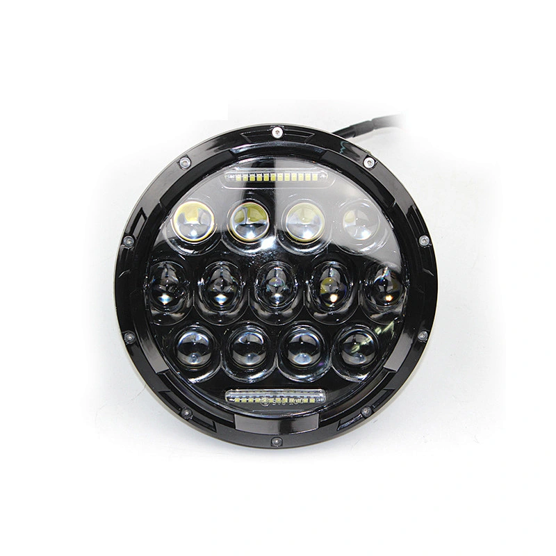 Car Motorcycle 7Inch Led Headlight For Harley For jeep Wrangler 7