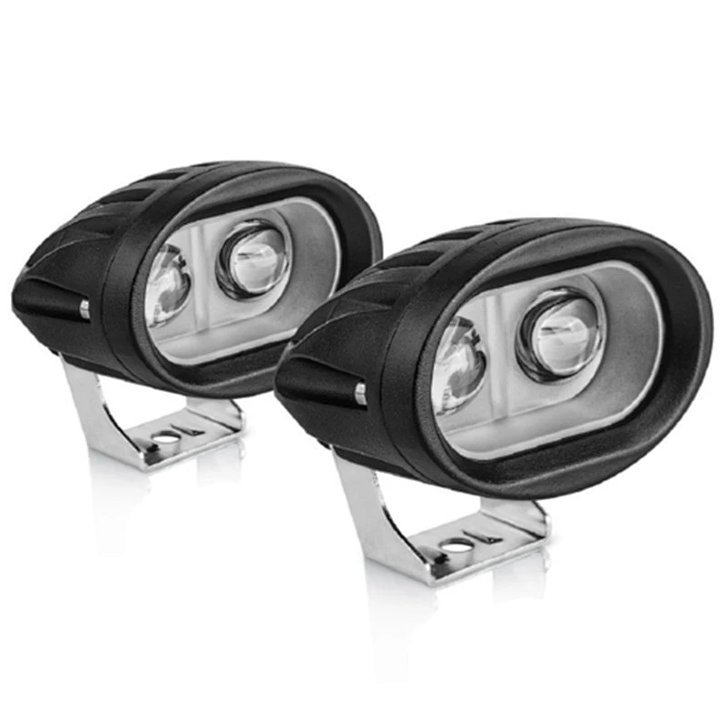 4D Lens White Spotlight 20W Led Work Light Bars LED Spot Driving Fog Light for Motorcycle ATV UTV Truck SUV Offroad
