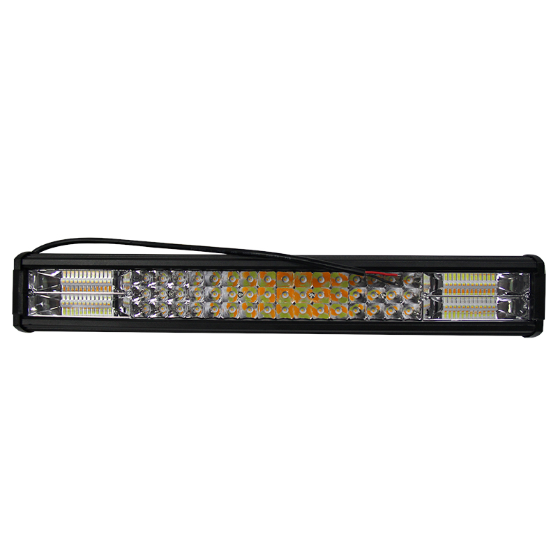 China factory LED light bar yellow white lightings led work light neblinero faros luces camioneta