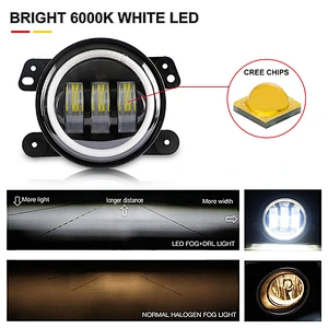30W Factory outlet Wrangler JL JLU Rubicon Sahara Replacement Lamp led fog light