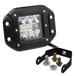 Car Lights Led Bar  39w Flush Mount Pods Driving Fog Off Road Led Work Flood Offroad Light Lamp For Atv Trailer Suv