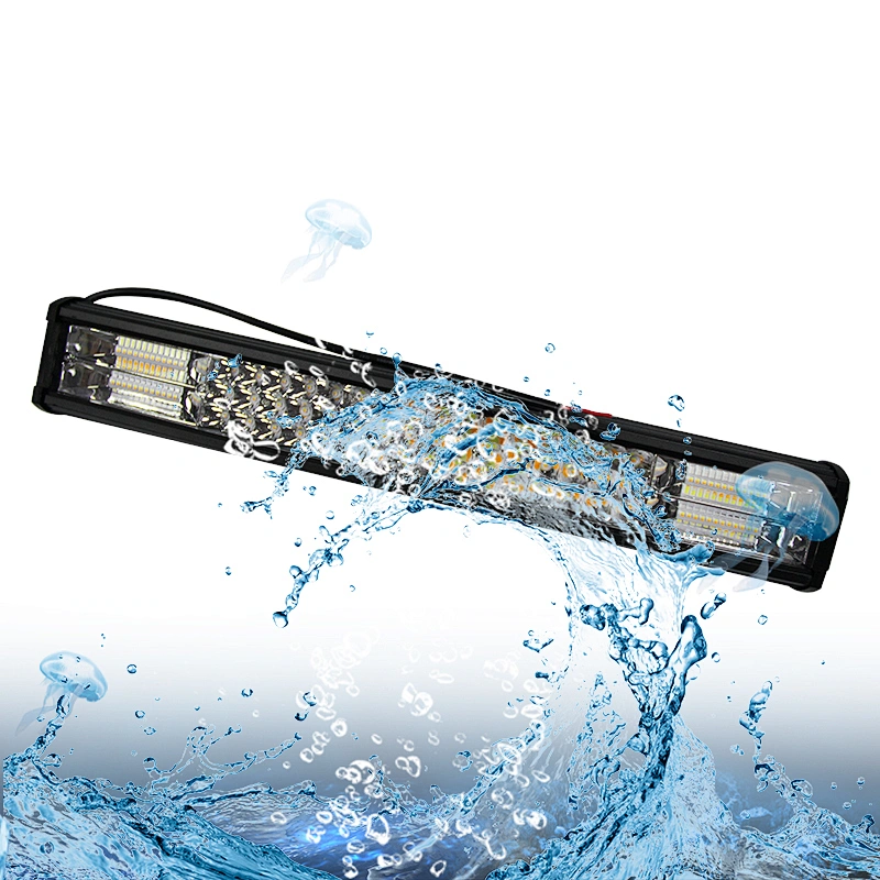 China factory LED light bar yellow white lightings led work light neblinero faros luces camioneta
