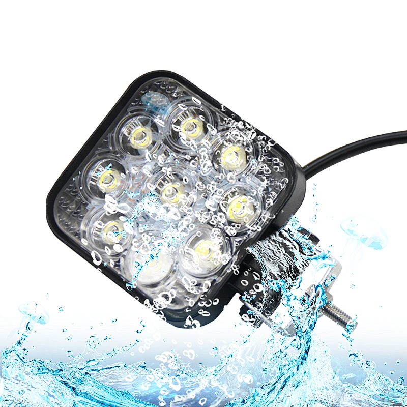 Mini 27w LED work light luces para auto led luz accesorios autos h4 led 12v 24v