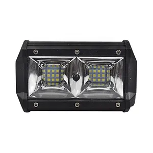 faros led light yellow lens 54w 18led  Fog Lamp Waterproof Led Work Lights